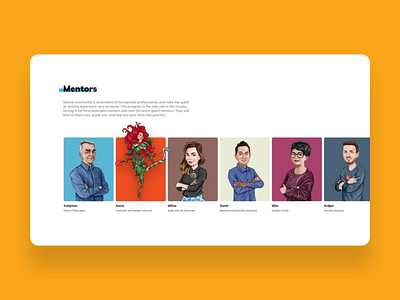 Gigi School heroes adobe xd animation branding character characters design hero illustration superhero ui web website