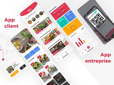 Takeat app cooking delivery app design designer illustration ui ux