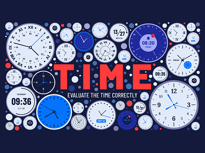 Time clock countdown hour smartwatch time timer watch