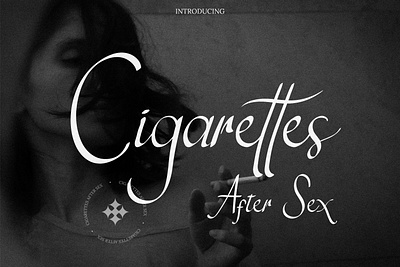 Cigarettes Modern Script Font display display font font handwritten handwritten font lettering modern script font script font typeface