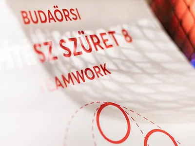 Teamwork • Budaörs Architect's Harvest 8 architecture event flyer graphic design photo print