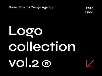 Logo collection vol.2 / 2020 - 2021 behance behance case brand brand identity branding collection design designer graphic design identity logo logo collection logomark logotype visual identity vol 2