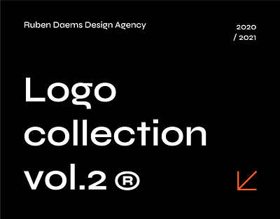 Logo collection vol.2 / 2020 - 2021 behance behance case brand brand identity branding collection design designer graphic design identity logo logo collection logomark logotype visual identity vol 2