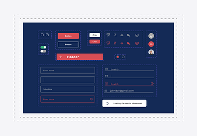 UI Components branding graphic design ui