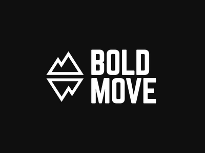 Bold Move camping equipment logo design bold brand identity brand pattern branding brandmark camping clothing design edgy graphic design graphic designer hiking logo logo design logo designer logofolio logomark logotype pattern wordmark