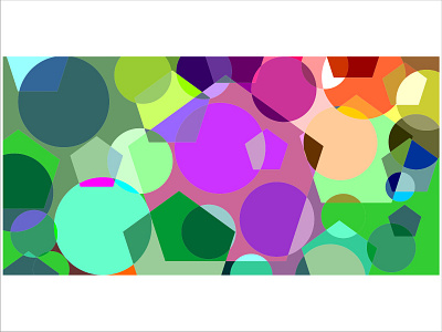 Ellips and polygon abstract background graphic design