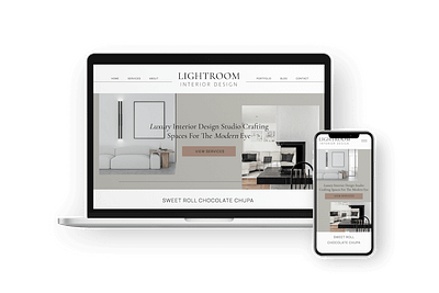 Website Design for Interior Designer