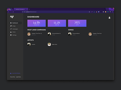 Studio | Showmusic.io branding ui ux webapp webdesign website