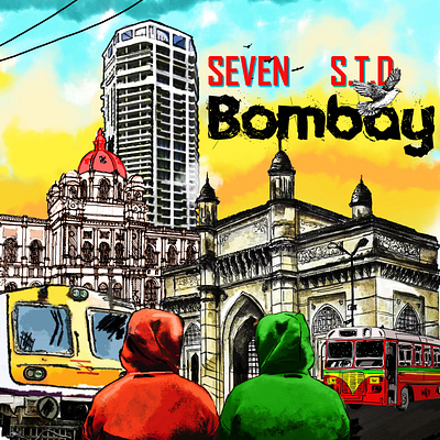 Bombay ! branding concept art digital art graphic design illustration