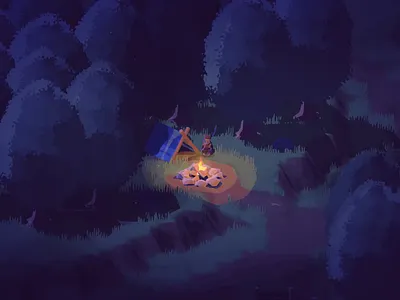 Day/Night Cycle 3d adventure dawn forest indie game midnight morning rpg unity video game