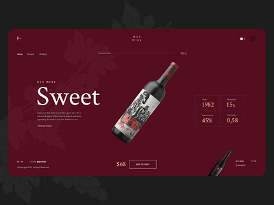 Wine store eCommerce Store Design branding cro design e commerce website responsive seo shopify web design webflow website design website designer website speed optimization wordpress