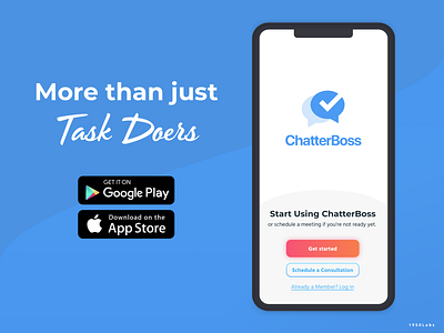 App Onboarding Get Started 1950labs chatterboss design innovation mobile onboarding ui