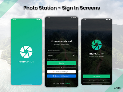 #Exploration - PhotoStation Signin awesome ui cool ui design exploration figma graphic design learn login login ui logo photo screen signin simple ui splash splash screen ui ui design ui inspiration ui login ui minimalist