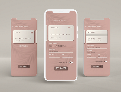 Daily UI Challenge #002: credit card checkout 002 adobe card checkout classy concept credit dailyui design illustrator interface iphone pink screen ui ux