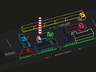 Navigation map black design map navigation typography