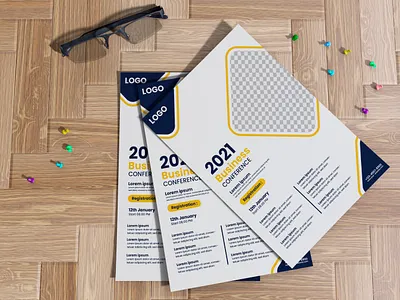 Corporate Business Flyer a4 advertisement annual report booklet brochure catalog club flyer corporate flyer design flyer artwork flyer design flyer template illustration indesign leaflet logo party flyer professional flyer proposal real estate flyer