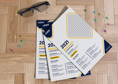 Corporate Business Flyer a4 advertisement annual report booklet brochure catalog club flyer corporate flyer design flyer artwork flyer design flyer template illustration indesign leaflet logo party flyer professional flyer proposal real estate flyer