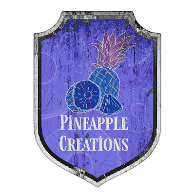 Pineapple Creations branding design graphic design logo