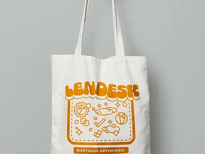 Corporate Swag: Tote Bag chee company swag corporate swag design illustration oh no type co print tote