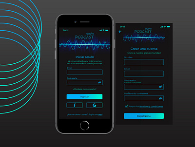Podcast audio App appdesign designinspiration ui uidesigner uiinspiration uiredesign