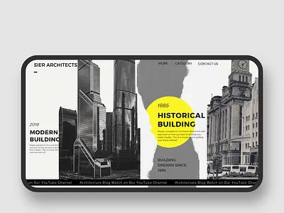 Architecture Website - Concept adobe xd archi architecture architecture website branding buildings design digital design illustration interior design modern design ui uiux web design webflow website xd