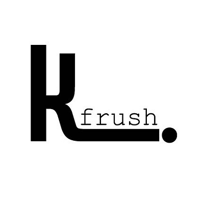 KFrush Logo & Website branding design graphic design logo marketing website