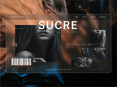 #025 Portfolio Alexander Krivitskiy app branding design design inspiration illustration landingpage ui ux
