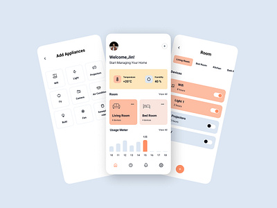 Smart Home design figma ui ux