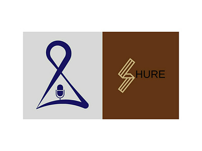 rebranding SHURE audio brand audio branding graphic design logo rebranding