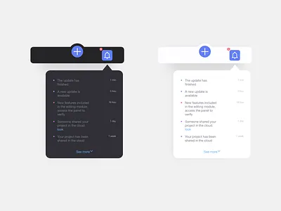 Notifications app design notifications ui ux web website