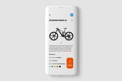 Bike App UI Design