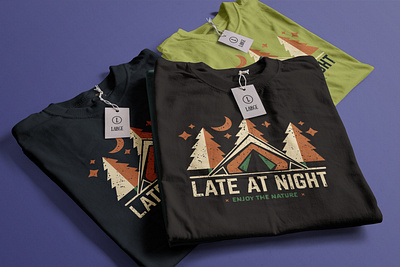 Late at Night. T-Shirt and Bag for sale adventure adventurelogo bag camping campingbag campinglogo graphicdesigner illustration illustrationartist logoconcept logodesigner logoideas logomaker logos outdoor outdoors outdoorslogo tees tshirtdesign tshirtdesigner