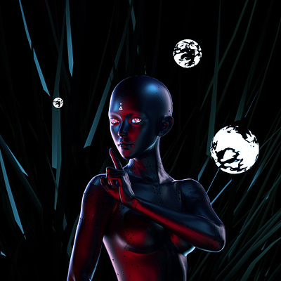 Luma future 3d book concept digital art future graphic design neon
