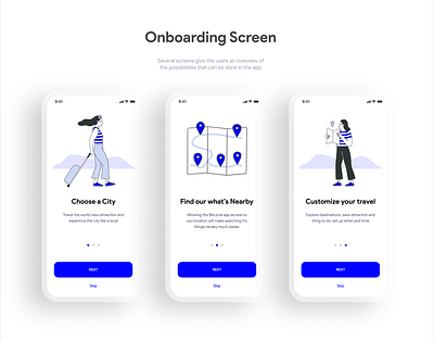 Travel Design A app design ill illustration travel ui ux