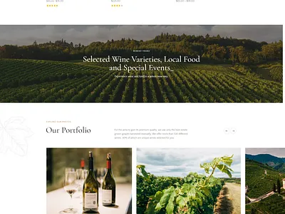 Chardonnay - Wine Store & Vineyard WordPress Theme blog business design illustration logo ui web design webdesign wordpress wordpress theme wordpress themes