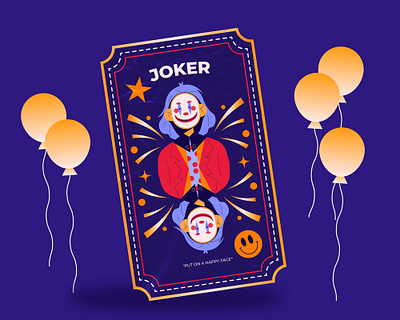 Joker Ticket amusement park balloons carnival ticket comic villain comics dc halloween joker villain character