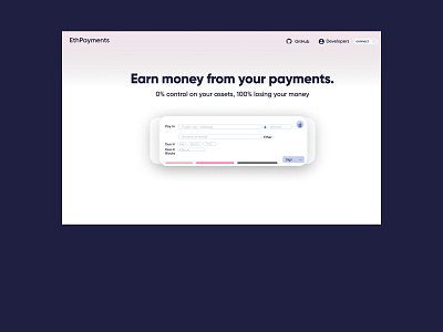 ETH-Checks Homepage (Inspired by Matcha.xyz) crypto web app web design