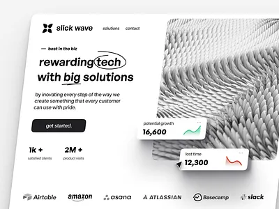 web site design: landing page modern web site page ui design hightech website home page homepage landing landing page modern website site ui ui ux design uiux user experience user interface ux web web design web development web page webpage website