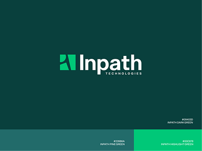 Inpath Technologies brand identity accra africa brand identity branding color typography design ghana logo ux design