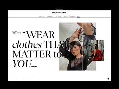 UI/UX LANDING PAGE DESIGN FOR PROPORTION branding homepage identity landing landing page landingpage marketplace page product page ui ux visual identity web web design web page web site webdesign webflow webpage website