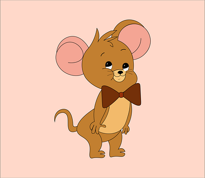 JERRY animation branding cartoon design graphic design illustration illustrator interaction jerry kids tomjerry vector