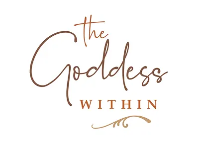 The Goddess Within branding logo marketing print collateral social media website