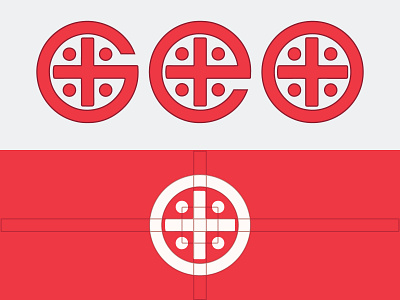 Georgia ICON - GEO creative geo georgia icon simple smart