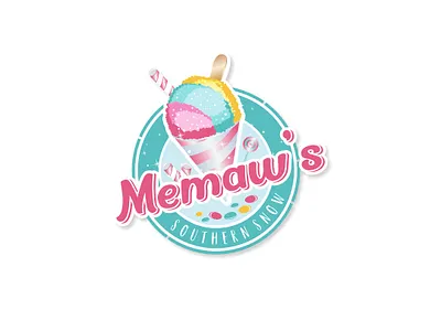 Memaw's Ice animation branding design graphic design i illustration logo motion graphics ui vector