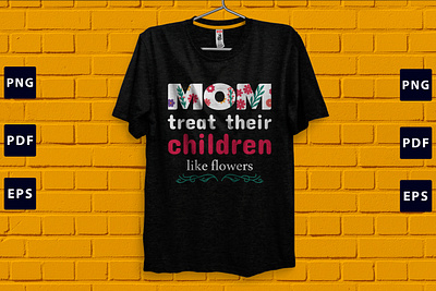 Mother's Day T-shirt Design mom love