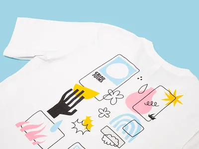 Create Together art collaboration create design graphic design handmade illustration shirt