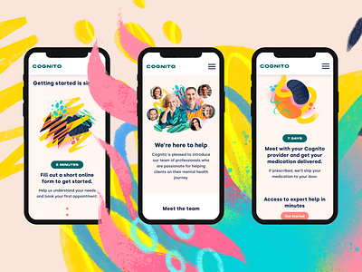 Cognito - Digital Design / Webflow brand branding digital digital design graphic design site design startup ui ux webflow