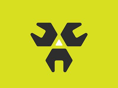 Triple Wrench logo branding design graphic design icon illustration logo tool tools triangle vector work wrench