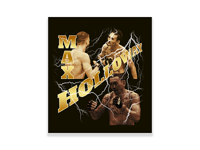 Max Holloway Promo Mockups adobe adobephotoshop art custom customs design designs graphic design mma photoshop product design ps sports