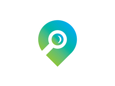 GPS Search Logo branding design find gps graphic design icon illustration logo magnifyingglass search